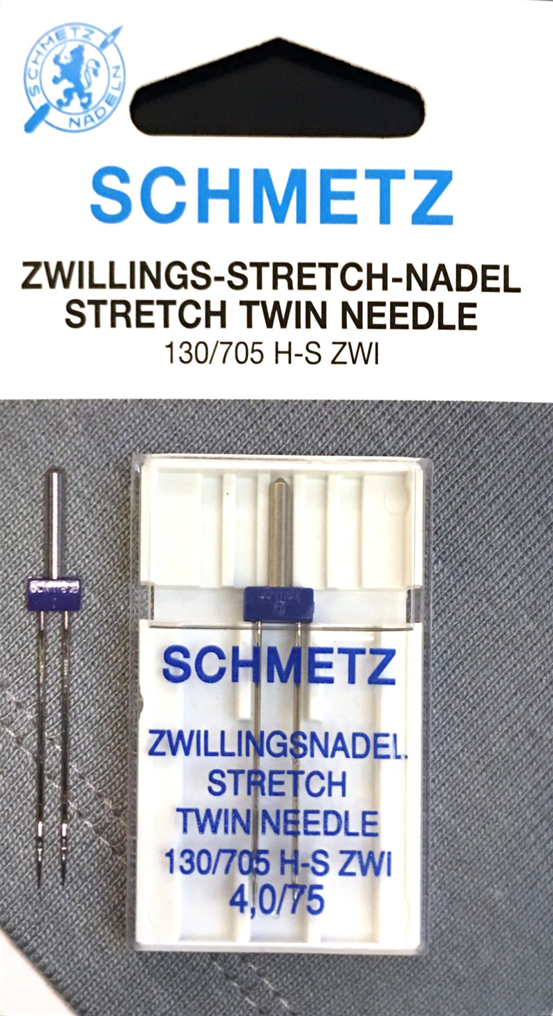 Schmetz 130/705 H-S  ZWI Stretch Twin Sewing Needles