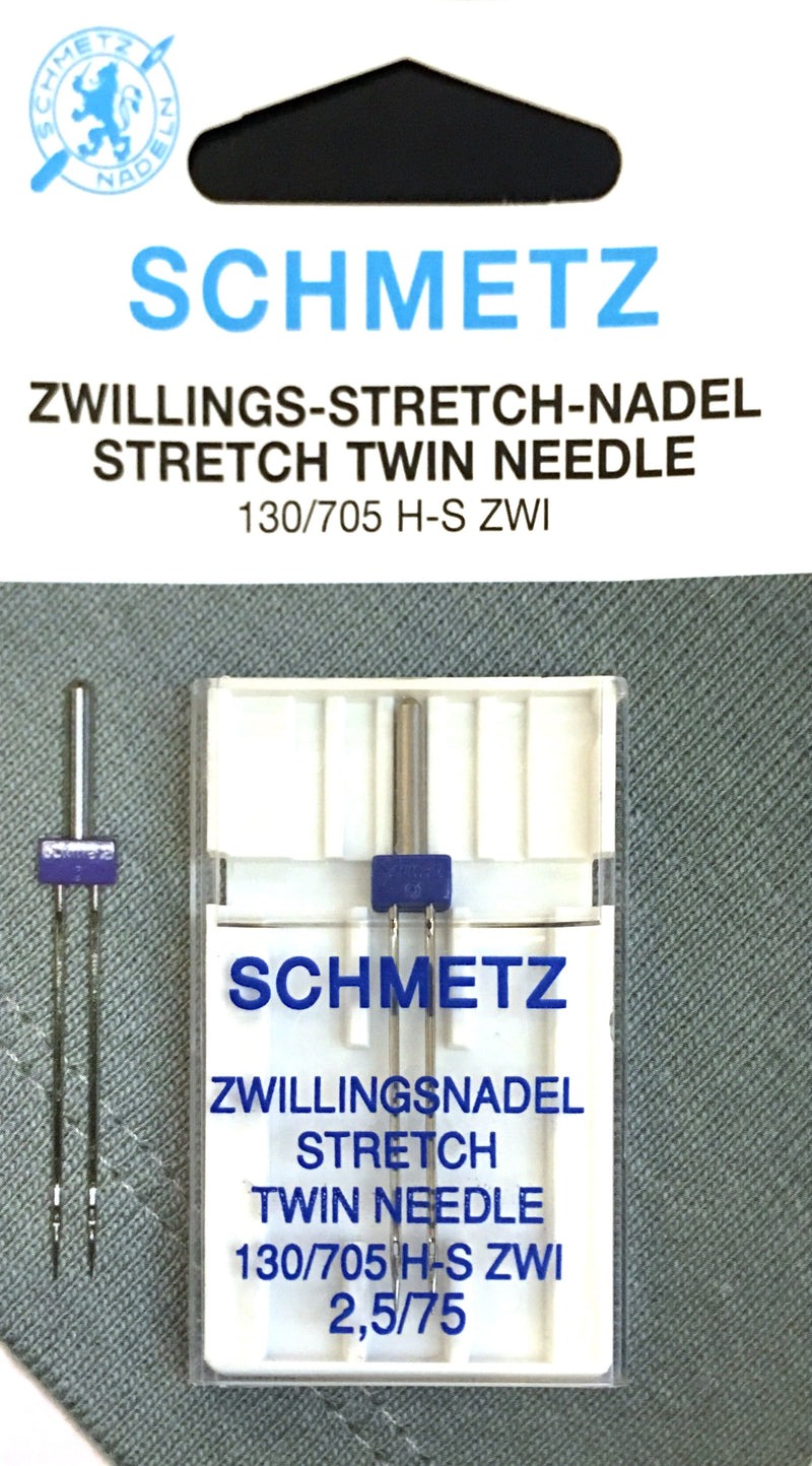 Schmetz 130/705 H-S  ZWI Stretch Twin Sewing Needles