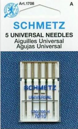 Schmetz 130/705H Universal Sewing Needles