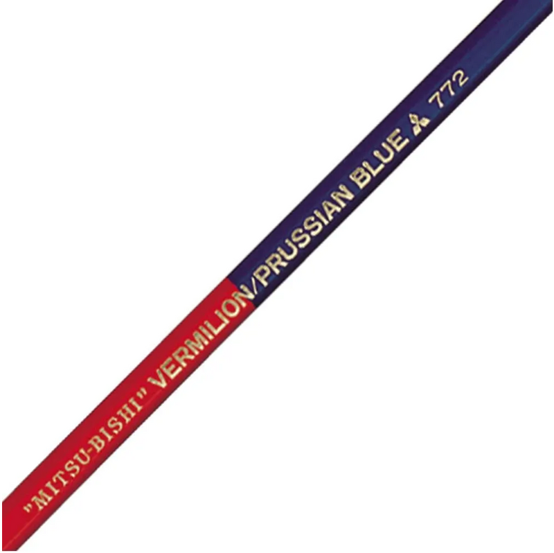 Mitsubishi No. 772 Red-Blue Pencil