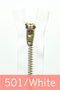 YKK Metal Zipper Gold 06IN