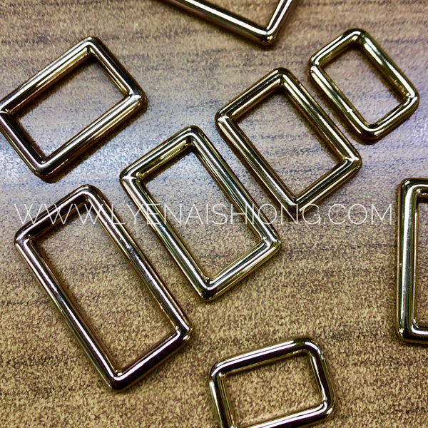 Gold Alloy Square Ring