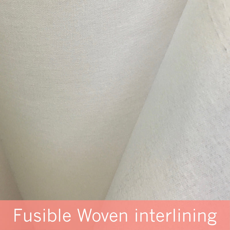 Heavy-weight (Stiff) Fusible Woven Interlining LIF45612W